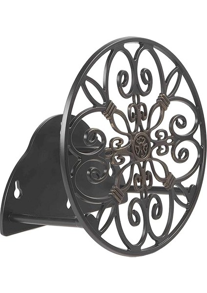 Garden Products 670 Duvara Monte Dekoratif Hortum Uşağı, 125 Fit Tutar, Siyah fiyatları