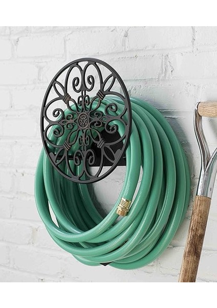 Garden Products 670 Duvara Monte Dekoratif Hortum Uşağı, 125 Fit Tutar, Siyah modelleri