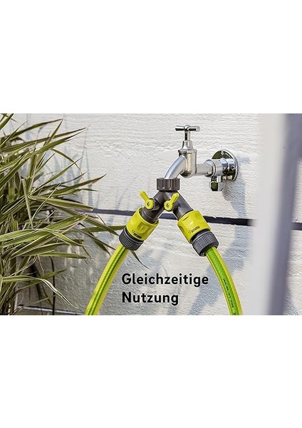 Eco Musluk Adaptörü Iki Hortum Çıkışlı Vanalı 3/4 fiyatları