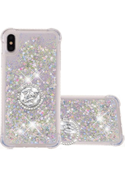 Halka Kickstand Halka Kickstand Köpüklü IPhone Xs Max İçin Telefon Kılıfı (Yurt Dışından)