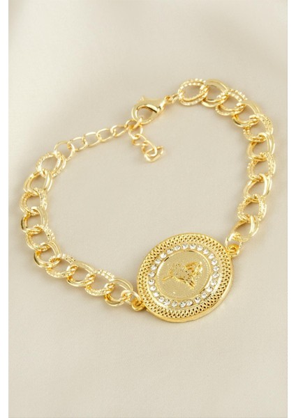 Osmanlı Tuğrası Taşlı Bileklik