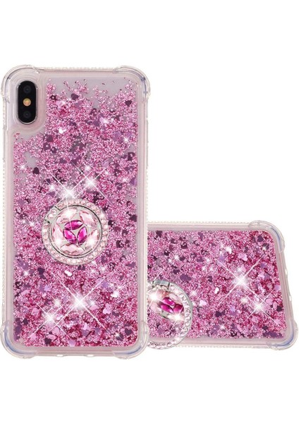 Halka Kickstand Halka Kickstand Köpüklü IPhone Xs Max İçin Telefon Kılıfı (Yurt Dışından)