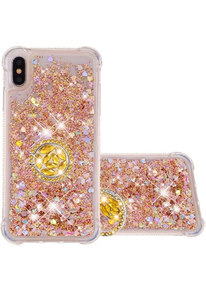 Halka Kickstand Halka Kickstand Köpüklü IPhone Xs Max İçin Telefon Kılıfı (Yurt Dışından)