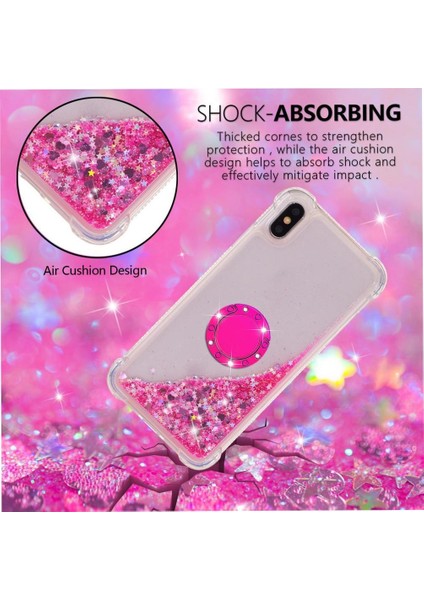 Halka Kickstand Halka Kickstand Köpüklü IPhone Xs Max İçin Telefon Kılıfı (Yurt Dışından) indirimleri