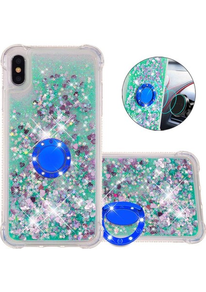 Halka Kickstand Halka Kickstand Köpüklü IPhone Xs Max İçin Telefon Kılıfı (Yurt Dışından)