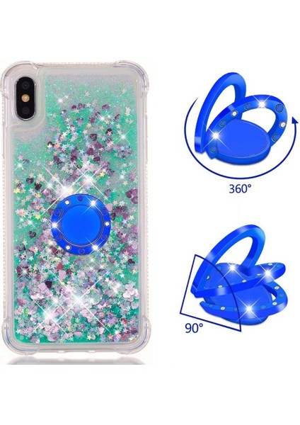 Halka Kickstand Halka Kickstand Köpüklü IPhone Xs Max İçin Telefon Kılıfı (Yurt Dışından) fırsatları