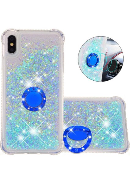 Halka Kickstand Halka Kickstand Köpüklü IPhone Xs Max İçin Telefon Kılıfı (Yurt Dışından)