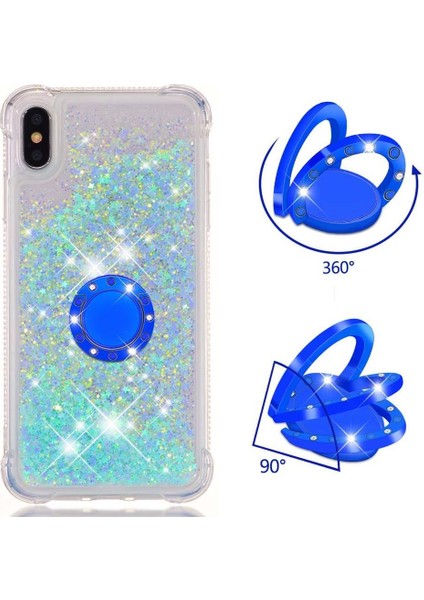 Halka Kickstand Halka Kickstand Köpüklü IPhone Xs Max İçin Telefon Kılıfı (Yurt Dışından) fırsatları