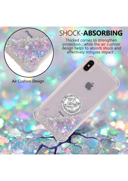 Halka Kickstand Halka Kickstand Köpüklü IPhone Xs Max İçin Telefon Kılıfı (Yurt Dışından) fırsatları