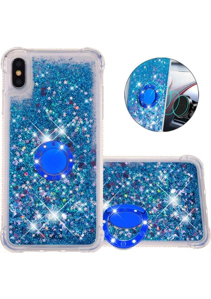 Halka Kickstand Halka Kickstand Köpüklü IPhone Xs Max İçin Telefon Kılıfı (Yurt Dışından)