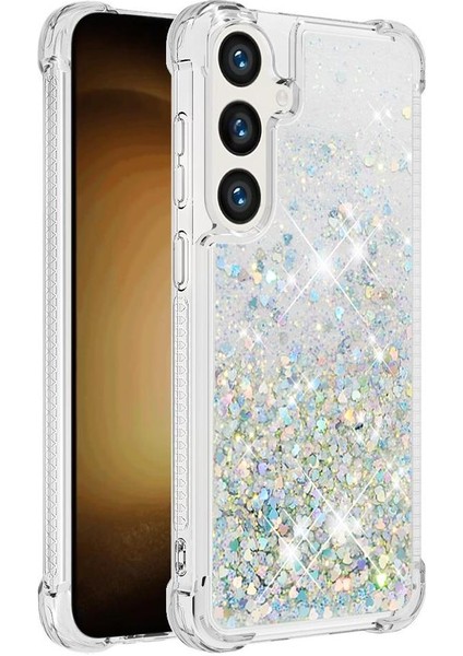 Samsung Galaxy S25 Tpu Koruyucu Darbeye Dayanıklı Sıvı Temizle İçin Telefon Kılıfı (Yurt Dışından)