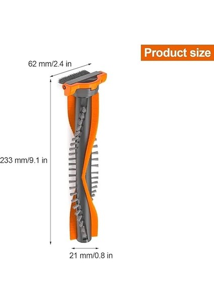 Speedpro Serisi Başlık Rulo Fırçası Powerpro FC6813/01, FC6812/01, FC6802/01, FC6903 Modelleri Için Uyumlu fiyatları