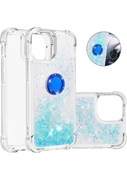 Halka Kickstand Halka Kickstand Kum ile IPhone 13 Pro Max İçin Telefon Kılıfı (Yurt Dışından) fiyatları