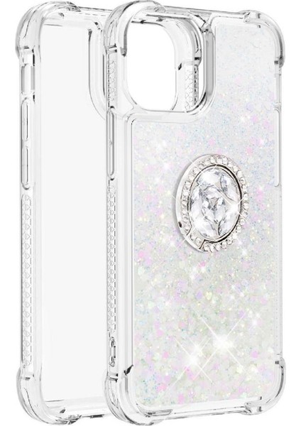 Halka Kickstand Halka Kickstand Kum ile IPhone 13 Pro Max İçin Telefon Kılıfı (Yurt Dışından) fırsatları