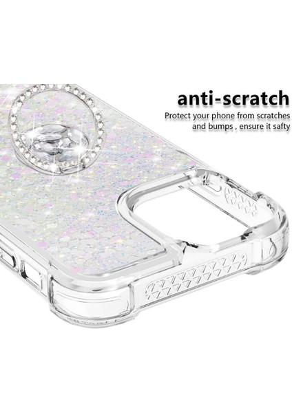 Halka Kickstand Halka Kickstand Kum ile IPhone 13 Pro Max İçin Telefon Kılıfı (Yurt Dışından) indirimleri