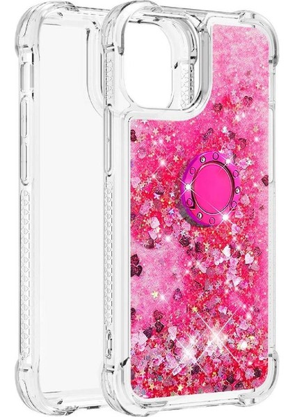 Halka Kickstand Halka Kickstand Kum ile IPhone 13 Pro Max İçin Telefon Kılıfı (Yurt Dışından) fırsatları