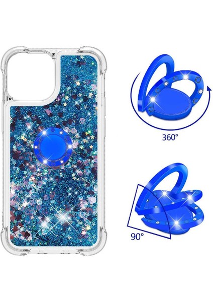 Halka Kickstand Halka Kickstand Kum ile IPhone 13 Pro Max İçin Telefon Kılıfı (Yurt Dışından) fiyatları