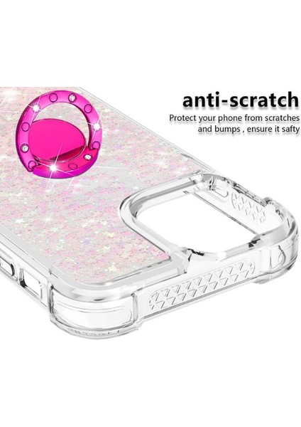 Halka Kickstand Halka Kickstand Kum ile IPhone 13 Pro Max İçin Telefon Kılıfı (Yurt Dışından) fırsatları