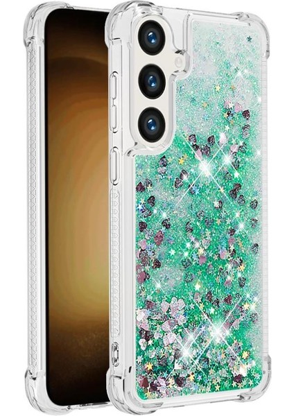 Samsung Galaxy S25 Plus Tpu Koruyucu Sıvı Temizle Akan İçin Telefon Kılıfı (Yurt Dışından)