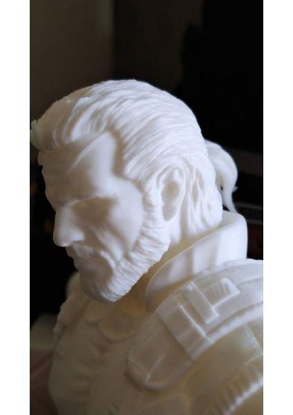 CRAFTSY3D Venom Snake Büst – 3D Baskı Dekoratif Oyun Koleksiyon Heykeli