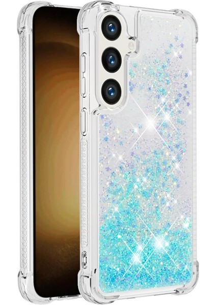 Samsung Galaxy S24 Plus Darbeye Quicksand Glitter Sevimli İçin Telefon Kılıfı (Yurt Dışından)