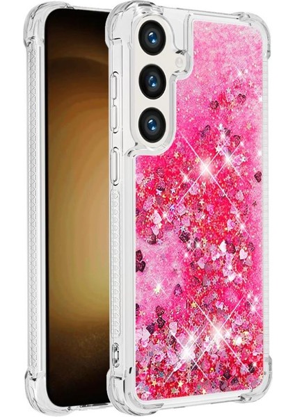 Samsung Galaxy S25 Plus Tpu Koruyucu Sıvı Temizle Akan İçin Telefon Kılıfı (Yurt Dışından)