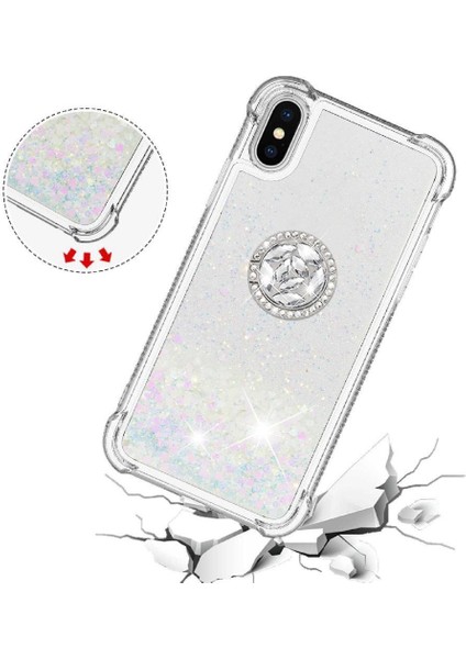 Halka Kickstand Halka Kickstand Darbeye ile IPhone X/xs İçin Telefon Kılıfı (Yurt Dışından) modelleri