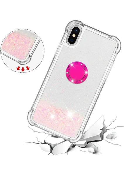 Halka Kickstand Halka Kickstand Darbeye ile IPhone X/xs İçin Telefon Kılıfı (Yurt Dışından) modelleri