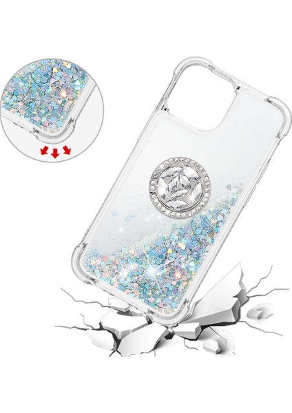 Halka Kickstand Darbeye Dayanıklı Koruma ile IPhone 13 Pro İçin Telefon Kılıfı (Yurt Dışından) modelleri