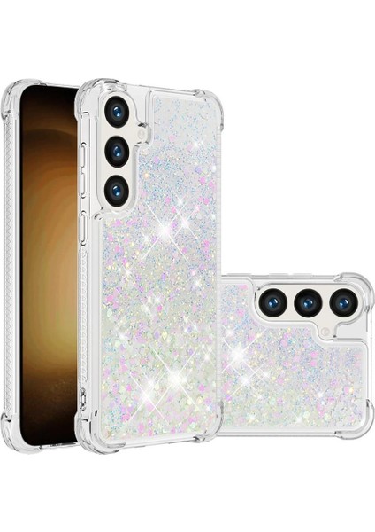 Samsung Galaxy S24 Quicksand Sıvı Temizle Akan Tpu Sevimli İçin Telefon Kılıfı (Yurt Dışından) modelleri