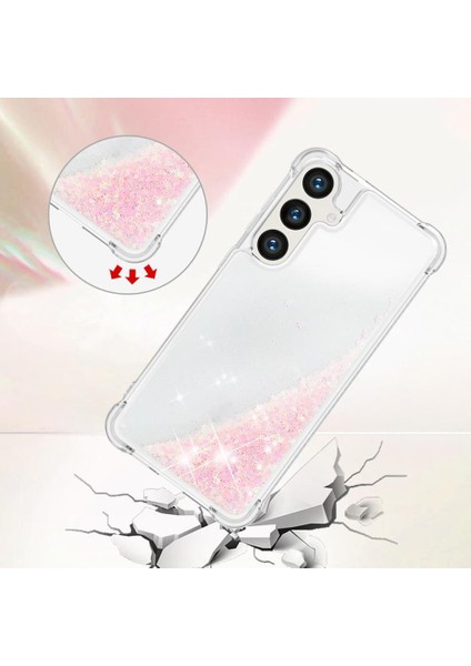 Samsung Galaxy S24 Quicksand Sıvı Temizle Akan Tpu Sevimli İçin Telefon Kılıfı (Yurt Dışından) indirimleri