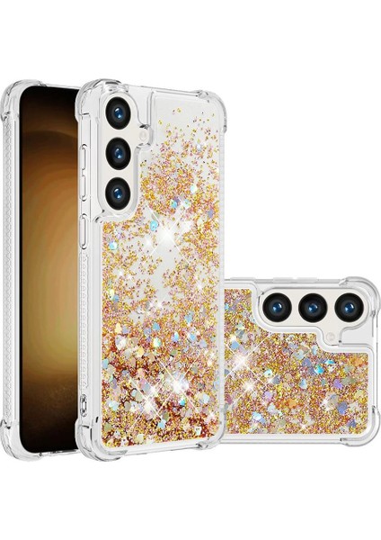 Samsung Galaxy S24 Quicksand Sıvı Temizle Akan Tpu Sevimli İçin Telefon Kılıfı (Yurt Dışından) fırsatları