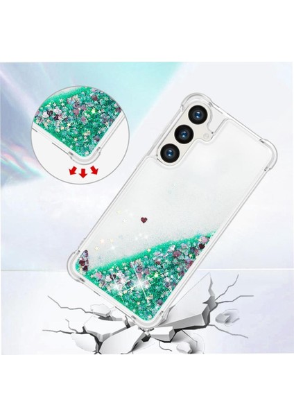 Samsung Galaxy S24 Quicksand Sıvı Temizle Akan Tpu Sevimli İçin Telefon Kılıfı (Yurt Dışından) indirimleri