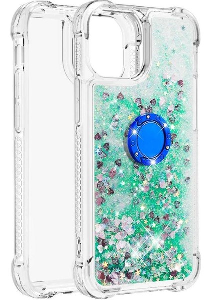 Halka Kickstand Halka Kickstand Köpüklü IPhone 13 Mini İçin Telefon Kılıfı (Yurt Dışından) modelleri