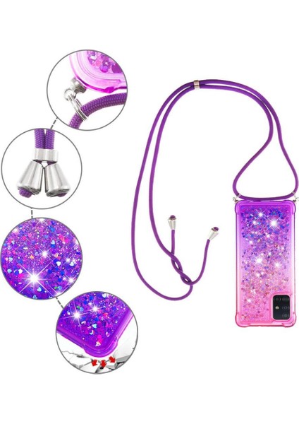 Ayrılıkçı Emniyet Klipsi ile Samsung Galaxy A71 4g İçin Quicksand Telefon Kılıfı (Yurt Dışından) indirimleri