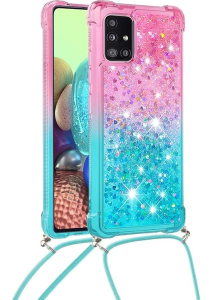 Samsung Galaxy A71 5g Degrade Renk Telefon Kılıfı İçin Quicksand Telefon Kılıfı (Yurt Dışından) fırsatları