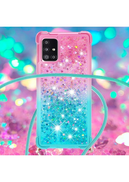 Samsung Galaxy A71 5g Degrade Renk Telefon Kılıfı İçin Quicksand Telefon Kılıfı (Yurt Dışından) indirimleri