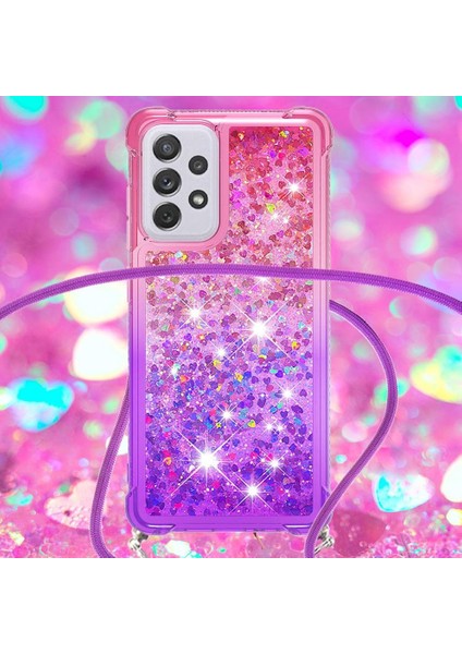 Samsung Galaxy A73 5g Ayarlanabilir Boyun Kordon İçin Quicksand Telefon Kılıfı (Yurt Dışından) modelleri