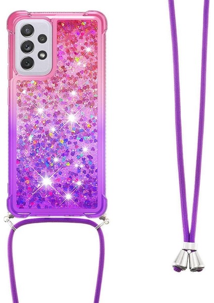 Samsung Galaxy A73 5g Ayarlanabilir Boyun Kordon İçin Quicksand Telefon Kılıfı (Yurt Dışından) fırsatları