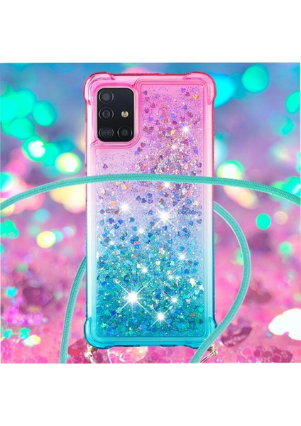 Ayrılıkçı Emniyet Klipsi ile Samsung Galaxy A51 4g İçin Quicksand Telefon Kılıfı (Yurt Dışından) indirimleri