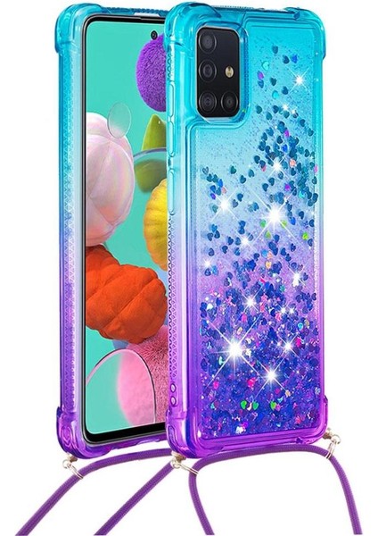 Ayrılıkçı Emniyet Klipsi ile Samsung Galaxy A51 4g İçin Quicksand Telefon Kılıfı (Yurt Dışından) fırsatları