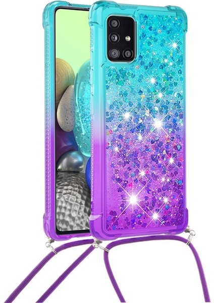 Samsung Galaxy A71 5g Degrade Renk Telefon Kılıfı İçin Quicksand Telefon Kılıfı (Yurt Dışından) fırsatları
