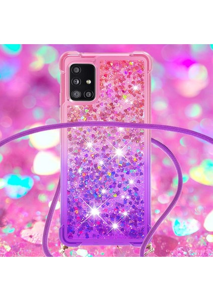 Samsung Galaxy A71 5g Degrade Renk Telefon Kılıfı İçin Quicksand Telefon Kılıfı (Yurt Dışından) fırsatları