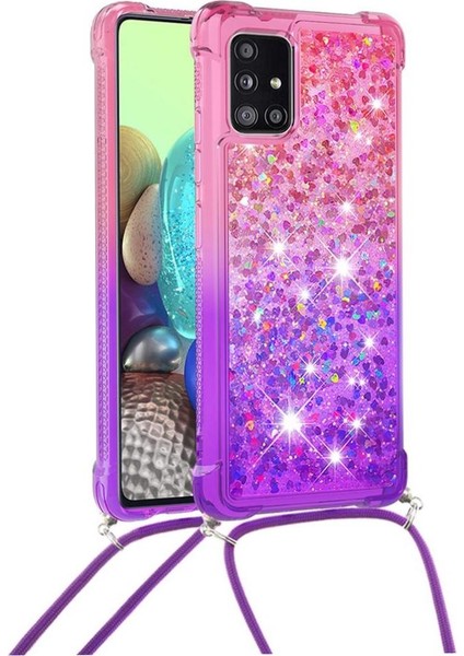 Samsung Galaxy A71 5g Degrade Renk Telefon Kılıfı İçin Quicksand Telefon Kılıfı (Yurt Dışından) indirimleri
