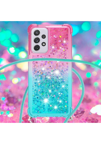 Samsung Galaxy A73 5g Ayarlanabilir Boyun Kordon İçin Quicksand Telefon Kılıfı (Yurt Dışından) fırsatları