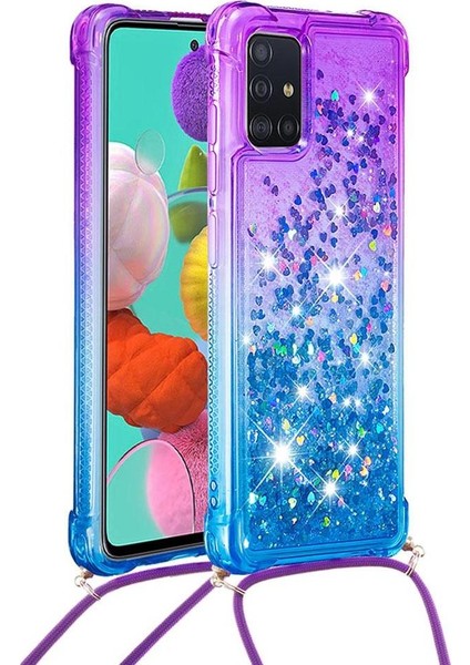 Ayrılıkçı Emniyet Klipsi ile Samsung Galaxy A51 4g İçin Quicksand Telefon Kılıfı (Yurt Dışından) fırsatları