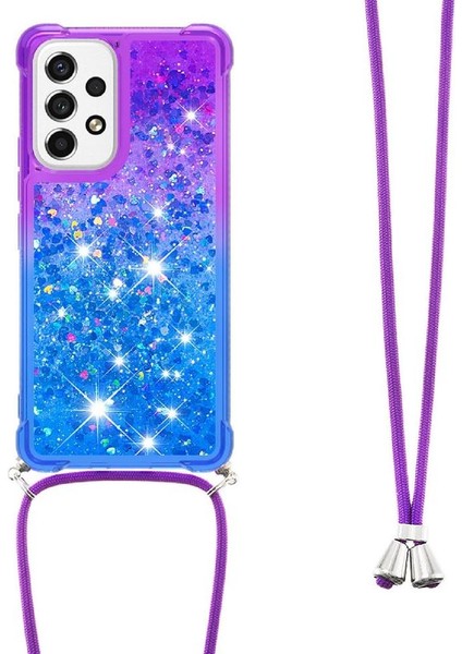 Ayrılıkçı Emniyet Klipsi ile Samsung Galaxy A53 5g İçin Quicksand Telefon Kılıfı (Yurt Dışından)