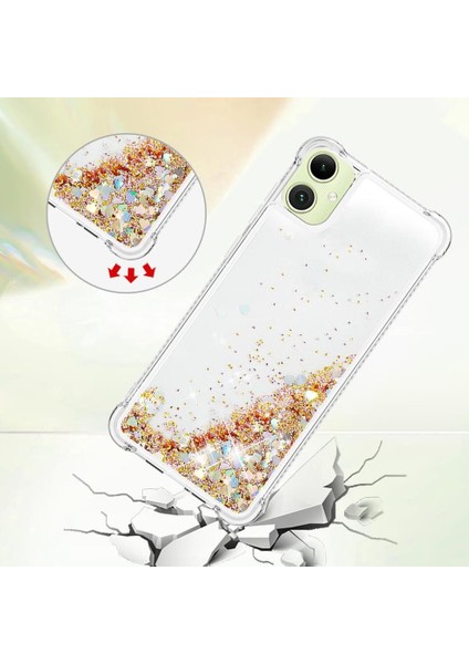 Samsung Galaxy A05 Quicksand Tpu Koruyucu Sıvı Temizle İçin Telefon Kılıfı (Yurt Dışından) modelleri