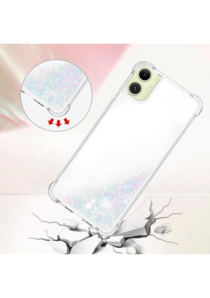 Samsung Galaxy A05 Quicksand Tpu Koruyucu Sıvı Temizle İçin Telefon Kılıfı (Yurt Dışından) modelleri