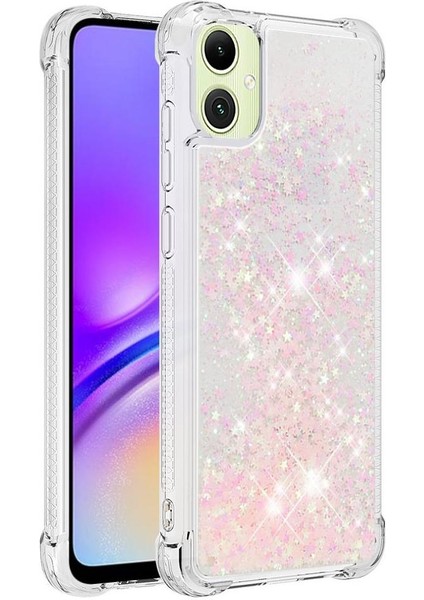 Samsung Galaxy A05 Quicksand Tpu Koruyucu Sıvı Temizle İçin Telefon Kılıfı (Yurt Dışından)